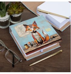 Stay organised with our Scrap Fox Memo Pad - a charming addition to your stationary collection.