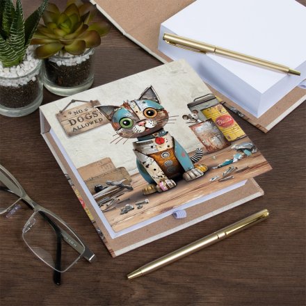 Scrap Kitten Memo Pad