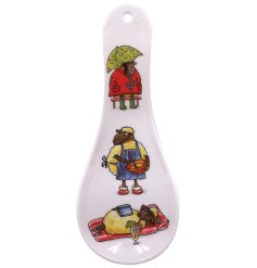 funny sheep design spoon rest