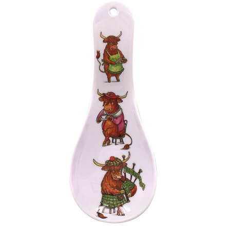 Highland Cow Spoon Rest
