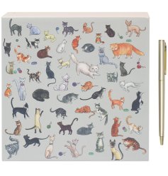 Add some paw-sitivity to your notes with our adorable Kitty Cats Memo 