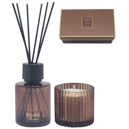 Candle and diffuser Set Oud & Bergamot 