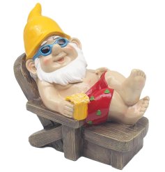 Ready for some playful fun in the sun? Meet the Naughty Gnome Sunbather