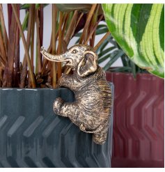 add some charm to your plant pots with this cute elephant pal 