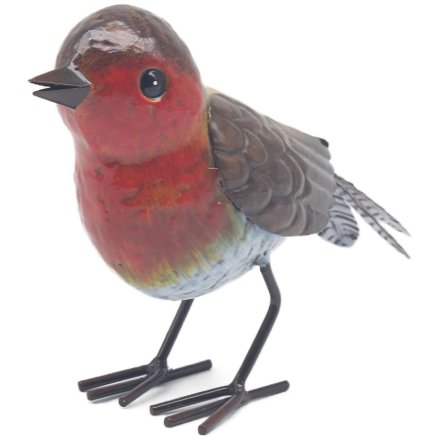 Bright Eyes Garden Robin Deco