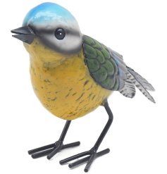 add a pop of colour to your garden patio with this cute bird deco