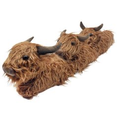 Keep your home cozy and stylish with our adorable Highland Cow Draught Excluder! 