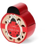 From the popular Rex international, a wooden bug hotel in the shape of a ladybird. 