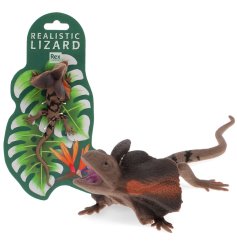 Unleash your wild imagination with our lifelike Frill-necked Lizard Toy - a must-have for animal lovers 