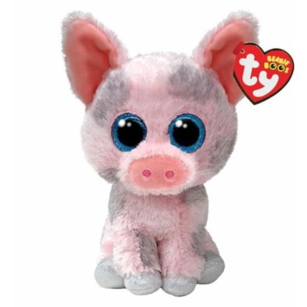 Hambone Pig Beanie Boo, 17cm