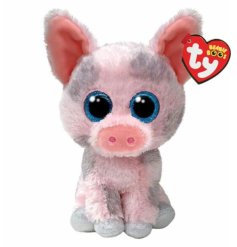 Hambone the pig, a soft and snuggle Beanie Boo from TY.