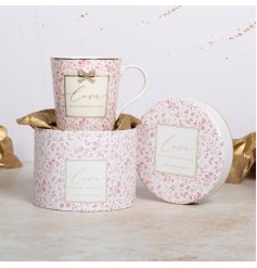 Treat your loved one to the perfect reminder of your affection with this cute mug