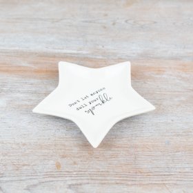Enhance your space with our Star Trinket Dish, a charming and inspiring addition to any home.