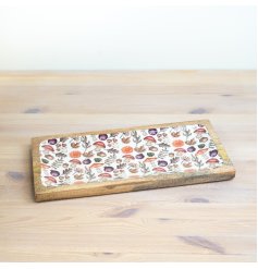 Serve up style with our Mushroom Design Serving Tray, a must-have for any nature-inspired home. 