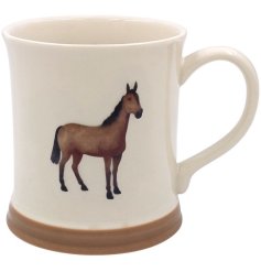 Calling all horse lovers! Our new embossed Horse Mug is a must-have for your daily cup of caffeine and adds 