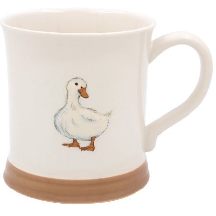 Embossed Duck Mug, 19cm 