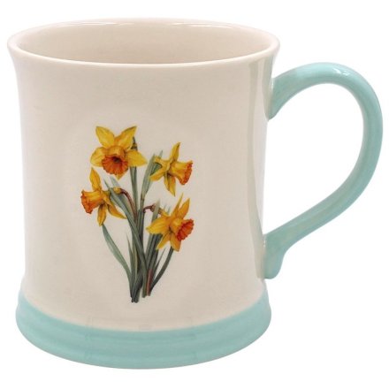 Daffodil Embossed Mug, 13cm 