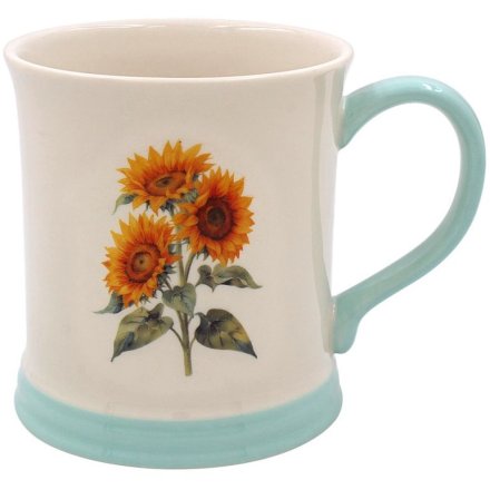 Sunflower Mug Embossed Mug, 13cm 