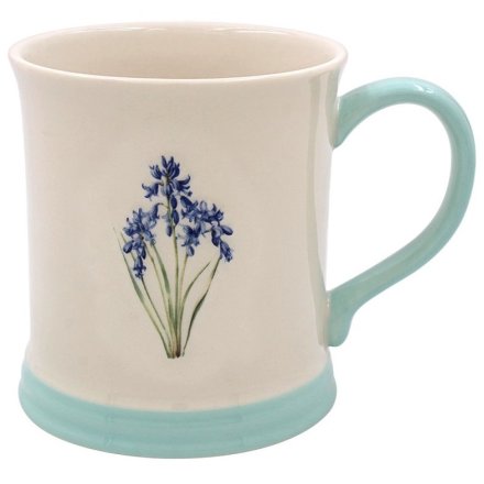 Embossed Bluebells Mug,13cm 