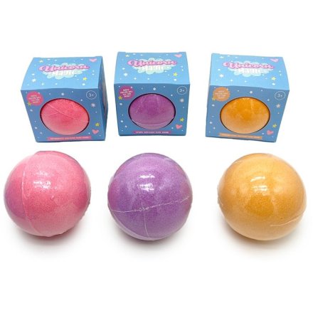 Unleash your inner unicorn with our enchanting Unicorn Magic Hatching Bath Bomb 