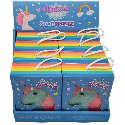 Unleash the magic of a unicorn in your shower with Unicorn Magic soap sponge 