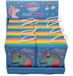 Unleash the magic of a unicorn in your shower with Unicorn Magic soap sponge 