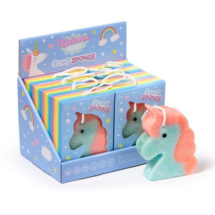 Unleash the magic of a unicorn in your shower with Unicorn Magic soap sponge 