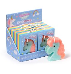 Unleash the magic of a unicorn in your shower with Unicorn Magic soap sponge 