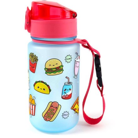 Foodiemals Pop Top Shatterproof  Children's Bottle, 350ml
