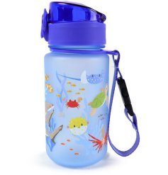 Quench thirst all day with this ocean themed kids' water bottle. Perfect for keeping little ones hydrated!