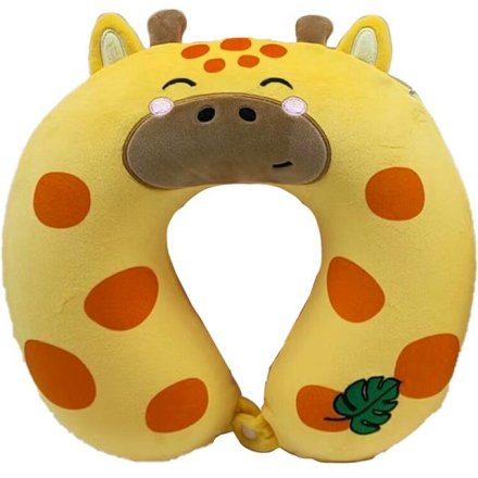 Relaxeazzz Raffi the Giraffe Memory Foam Travel Pillow
