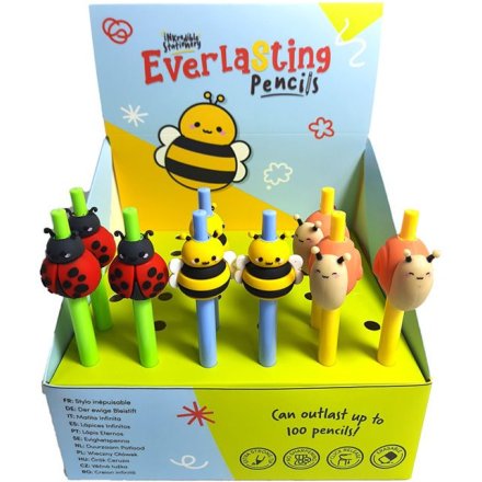 3/A Adorabugs Everlasting Pencil, 14.5cm 