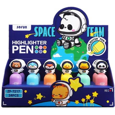 Topper Space Team Highlighter Pen 