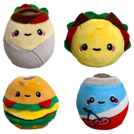 Queasy Squeezies Foodiemals Plush Squeezy , 9cm 