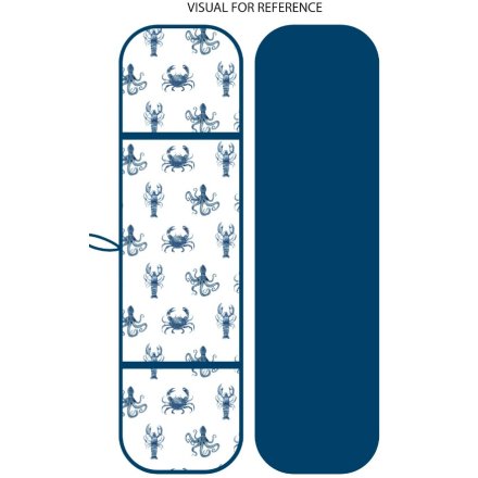 Sea Life Double Oven Glove, 92cm 