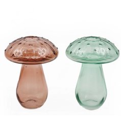 stylish mushroom shaped bud vases 