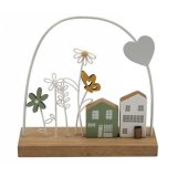 Add  some nature to your home decor with our charming Flower/house Deco 