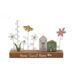 Add a fresh feel to the home with this lovely rustic wooden plaque