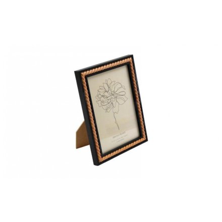 20.5cm Swirl Beaded Frame