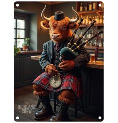 Highland Cow Bagpipes: The ultimate Scottish duo