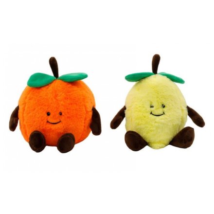 2/A Lemon/orange Doorstop, 15cm 