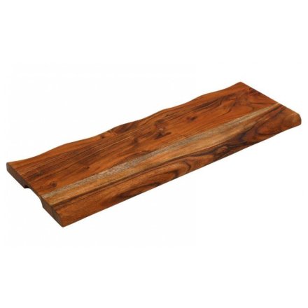 Large Wooden Serving Board, 68cm 