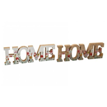 Printed Home Word Deco, 30cm 