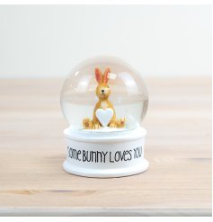 How adorable is this Easter snowglobe?