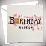 a lovely floral birthday wides card 