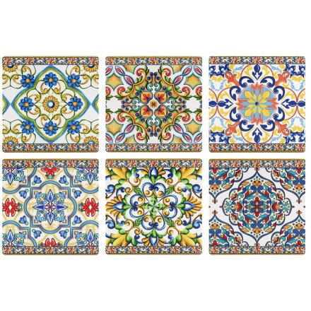 6/A Tuscany Coaster, 10cm 