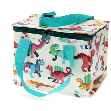 A bright and colourful insulated lunch bag from the Rex collection. 