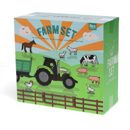 Spring into imaginative farm fun with our 12 Piece Farm Play Set! 