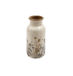 Add elegance and charm to your home with our Floral Pattern Vase.
