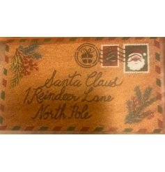 Step into the spirit of Christmas with our festive doormat